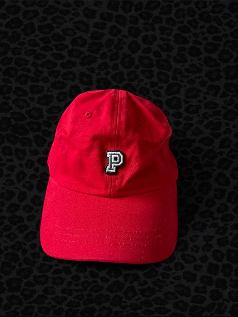 Pink Red Baseball Cap